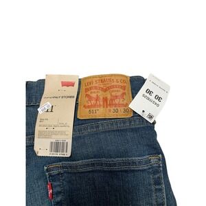 Levi's Men's 511 30x30 Slim Fit Flex Jeans Color Medium Blue Wash NEW